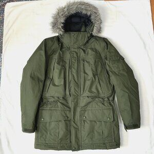 LL Bean Baxter State Parka, Green, Medium